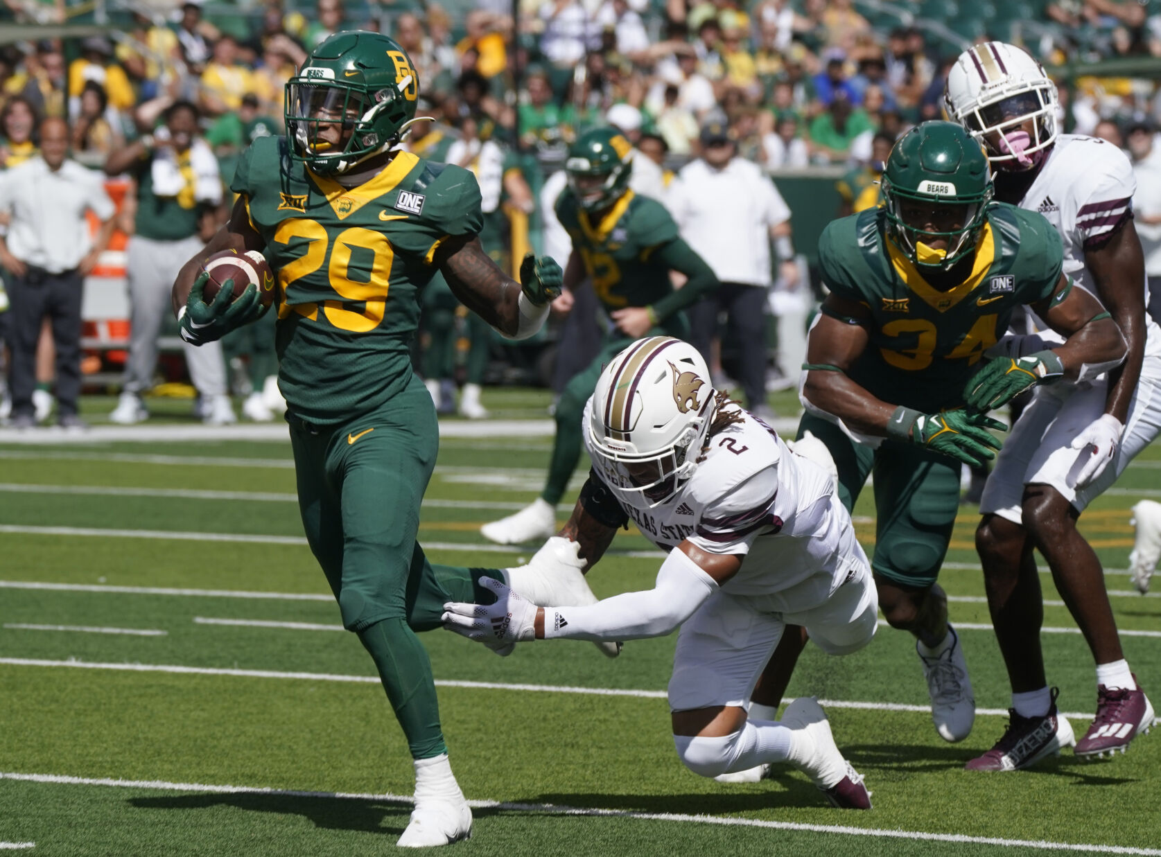 Texas State Baylor Football Reese